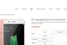 Oppo R11 goes on sale in China