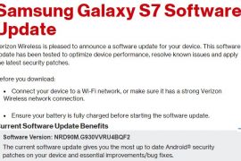 Verizon rolling out OTA update for Galaxy S7, S7 Edge and Tab S2