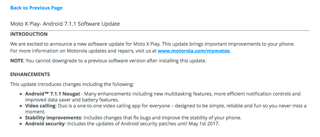Moto X Play