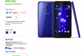 HTC U11 now shipping in USA and Canada