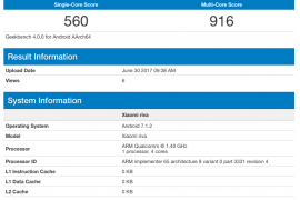 New Xiaomi phone with codename ‘riva’ shows up on Geekbench