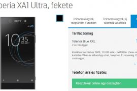 Telenor Hungary launches Sony Xperia XA1 Ultra