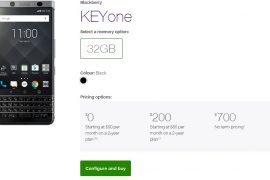 BlackBerry KeyOne now available for purchase at Telus Canada