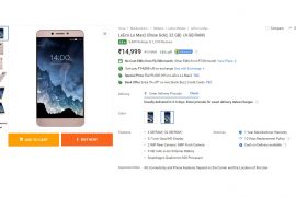 [Deal] LeEco Le Max2 available for a discounted price of Rs. 14999 at Flipkart