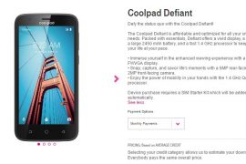 T-Mobile launches Coolpad Defiant for $100 in US