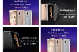 Amazon India offering discount on Coolpad Cool 1, Note 5 and Note 5 Lite