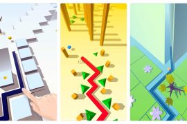 Dancing Line, one of the best single hand game, reaches 10 million downloads