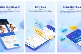 ES Disk Analyzer helps you increase storage space by finding recent and big files, and compressing images