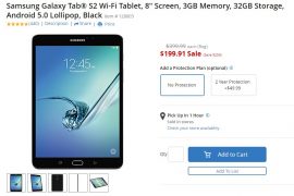 [Hot Deal] Galaxy Tab S2 8-inch on sale for $200 at Office Depot