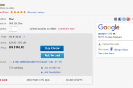 [Deal] Google Home going for $94 (plus taxes) with $15 off coupon on eBay