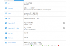 Moto Z2 specs revealed via GFXBench listing, SD 835, 4GB RAM and 5.5″ display on board