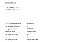 Huawei 4D Touch applied for trademark, could debut with Mate 10