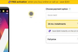 [Deal] Get $240 off on Sprint LG V20 with 24 month contract