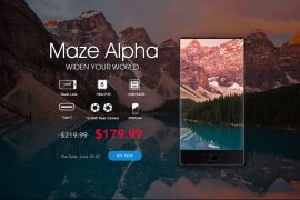 Maze Alpha bezel-less phone now available to pre-order for just $180
