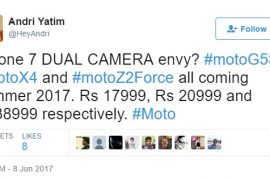 Moto G5S+, Moto X4, and Moto Z2 Force prices leaked for India