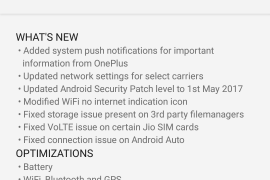 OnePlus 3 and OnePlus 3T receiving OTA update to OxygenOS 4.1.6