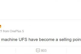 OnePlus 5 to feature UFS storage, comes as a hint from CEO