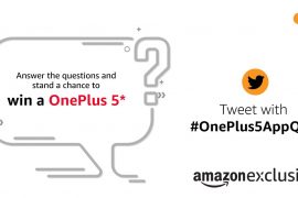 Win OnePlus 5 from Amazon India