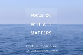 OnePlus 5 India launch event scheduled for June 22 in Mumbai