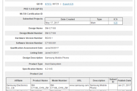 Samsung Galaxy C7 2017 gets certified by Bluetooth SIG