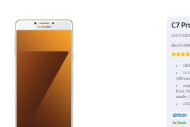 Samsung India discounts Galaxy C7 Pro price by INR 2,000