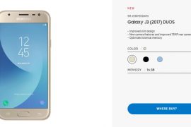 Samsung launches Galaxy J3 (2017) Duos in Germany