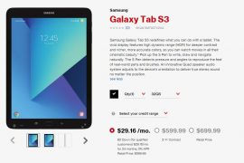 Samsung Galaxy Tab S3 now available at Verizon for $29.16/month