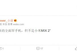 Xiaomi has a new full screen phone in the works, and it’s not Mi Mix 2