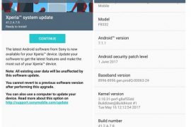 Sony Xperia XZ and Xperia X Performance update rolling out with June security patch, build 41.2.A.7.8