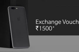 OnePlus 5 India deal: Get INR 1,500 voucher from Official store under exchange program
