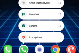WhatsApp beta finally brings launcher app shortcuts feature