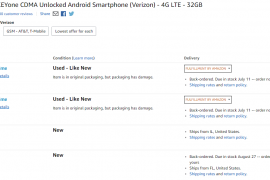Verizon BlackBerry KeyOne deal: $519.16 gets you a Like-new model, Amazon fulfilled