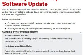 Verizon pushes June security update to BlackBerry PRIV with build AAL748