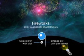 Shoot Fireworks! VR is a nice VR to pass time shooting fireworks in the sky