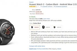 Huawei Watch 2 Deal: Get it for 30% off right now under Amazon Prime day sale