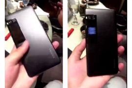 Meizu Pro 7 leaks in a video, shows secondary display in action