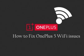 How to Fix OnePlus 5 WiFi issues
