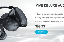 VIVE Deluxe Audio Strap is back in stock
