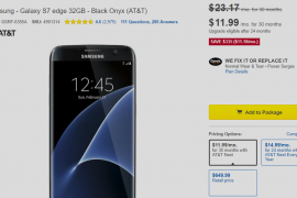 AT&T Galaxy S7 Edge Deal: Get $335 discount (48%) from Best Buy on contract
