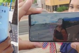 LGV30 live images leaked via promo materials, features glass back panel & camera bump