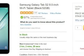 Galaxy Tab S2 8.0 Deal: Get the 32GB variant for just $298 at BuyDig