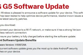 LG G5, LG V10 and LG Stylo 2 receive update packing latest security patch at Verizon