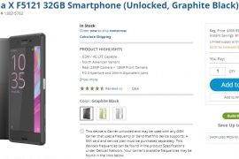 Sony Xperia X Deal: Get the unlocked 32GB variant for just $215 ($185 off)