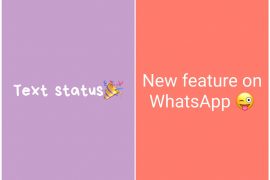 Colorful WhatsApp Text-only Status feature is now live