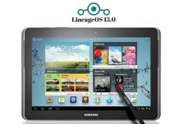 Samsung Galaxy Note 10.1 LineageOS 15.0 ROM based on Android 8.0 Oreo available for download