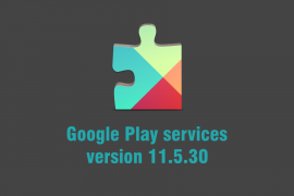 Google Play services update rolling on Play Store with version 11.5.30, APK available for download
