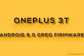 OnePlus 3T Android 8.0 firmware