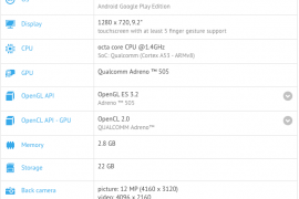 ZTE Nubia NX907J specs revealed at GFXBench