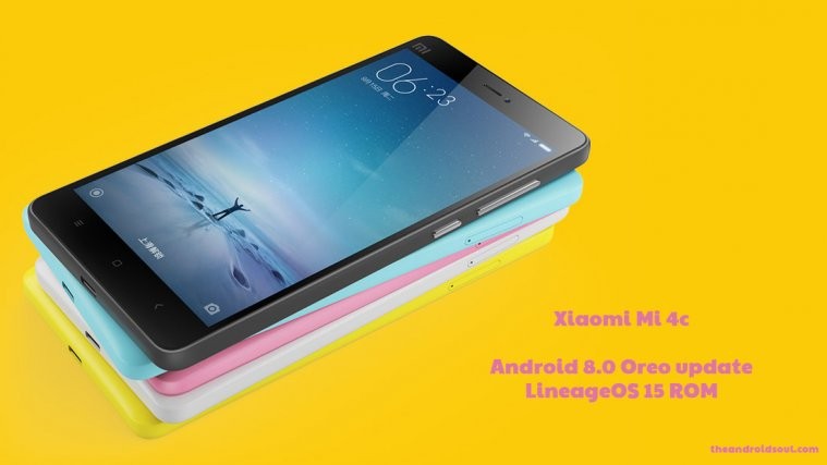 Xiaomi mi 4c Android 8.0 Oreo