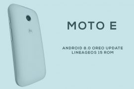 Moto E Oreo update available thanks to LineageOS 15 ROM [Download]